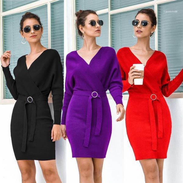 clothing womens luxury designer dress long sleeve solid color bandge knitting dresses slim fashion casual female, Black;gray
clothing womens luxury designer dress long sleeve solid color bandge knitting dresses slim fashion casual female, Black;gray
