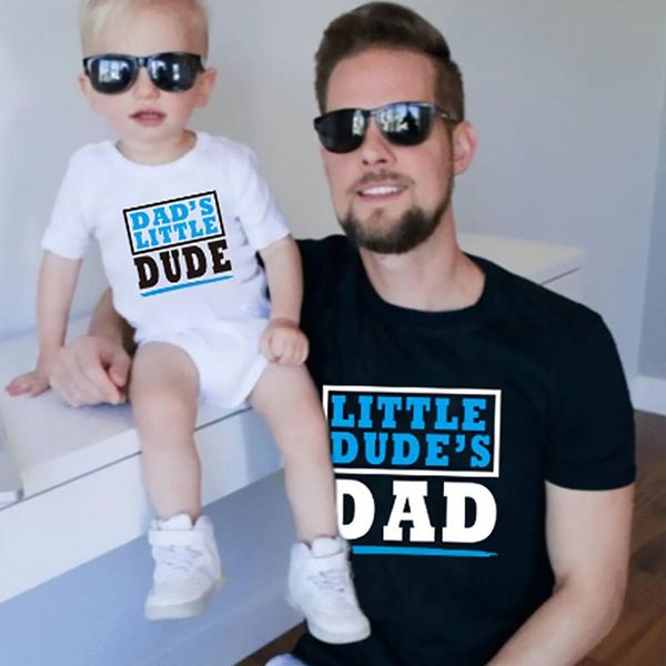 1pc pizzseoon family matching clothes little dude and daddy t shirt baby boy father family look short sleeve summer clothes, Blue
1pc pizzseoon family matching clothes little dude and daddy t shirt baby boy father family look short sleeve summer clothes, Blue