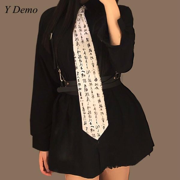 harajuku chinese style printing necktie casual retro calligraphy tie, Black;blue
harajuku chinese style printing necktie casual retro calligraphy tie, Black;blue