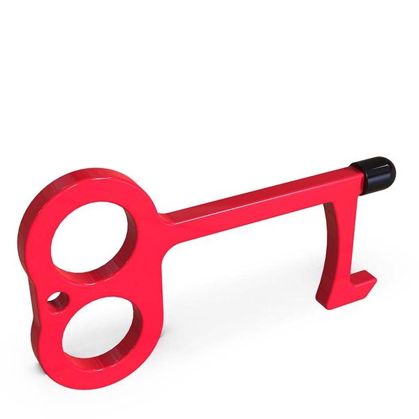 new door opener tool handle key ring chain grip safety protection isolation no-touch keychain sleutelhanger pompom porte clef, Silver
new door opener tool handle key ring chain grip safety protection isolation no-touch keychain sleutelhanger pompom porte clef, Silver