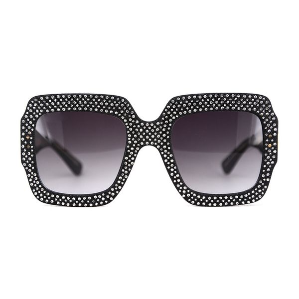 fashion sunglasses for women black square women's eye glasses gray extra oversized shades wholesale with case gafas de sole, White;black
fashion sunglasses for women black square women's eye glasses gray extra oversized shades wholesale with case gafas de sole, White;black