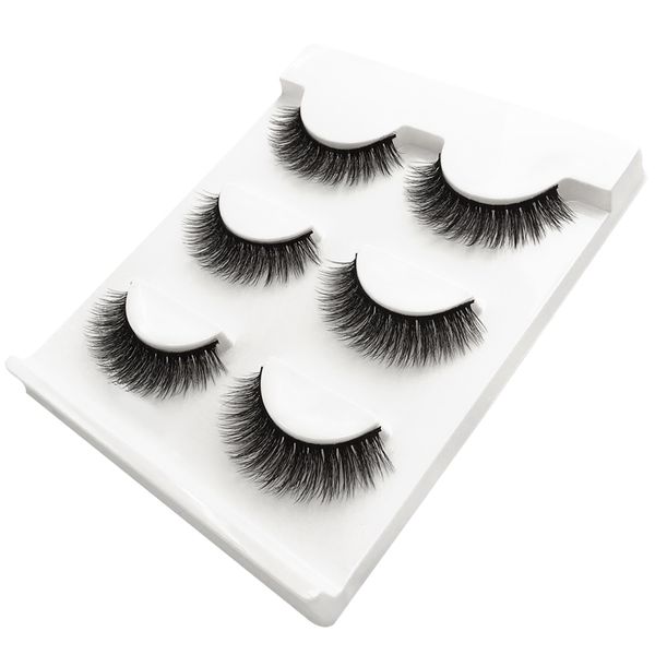false eyelashes shidishangpin x06 3 pairs crisscross 3d mink lashes plastic cotton stalk hand made makeup cilios drop
false eyelashes shidishangpin x06 3 pairs crisscross 3d mink lashes plastic cotton stalk hand made makeup cilios drop