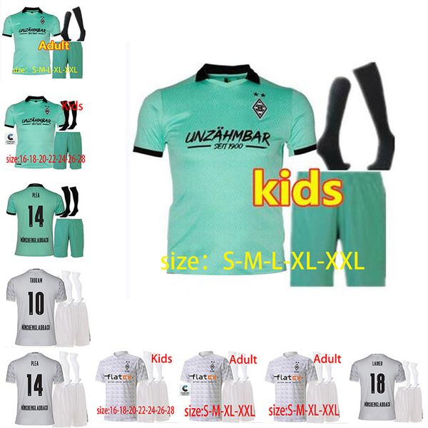 men kids kit+socks 2020 2021 borussia monchengladbach home soccer jerseys 20 21 #10 hazard #11 raffael #13 stindl #14 plea football shirts, Black;yellow
men kids kit+socks 2020 2021 borussia monchengladbach home soccer jerseys 20 21 #10 hazard #11 raffael #13 stindl #14 plea football shirts, Black;yellow