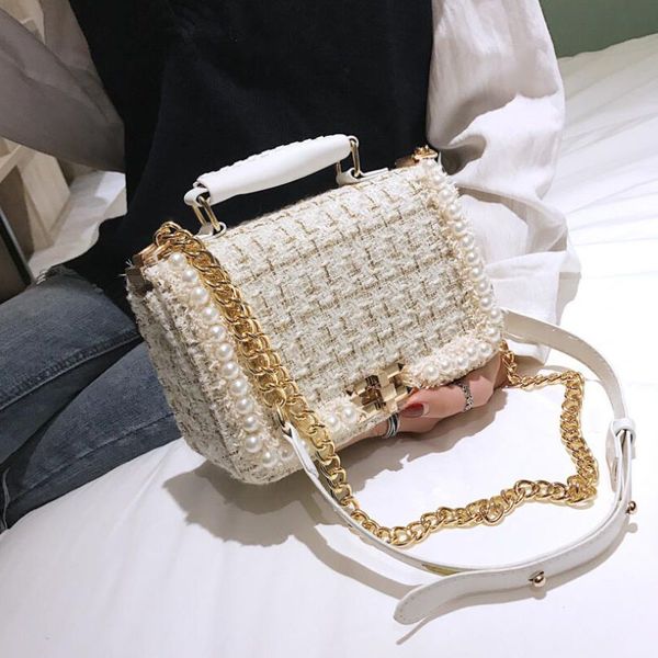 зимняя мода новых женских площадей сумки tote quality шерстяной pearl женской сумки дама цепь плечо crossbody сумка, Black
зимняя мода новых женских площадей сумки tote quality шерстяной pearl женской сумки дама цепь плечо crossbody сумка, Black
