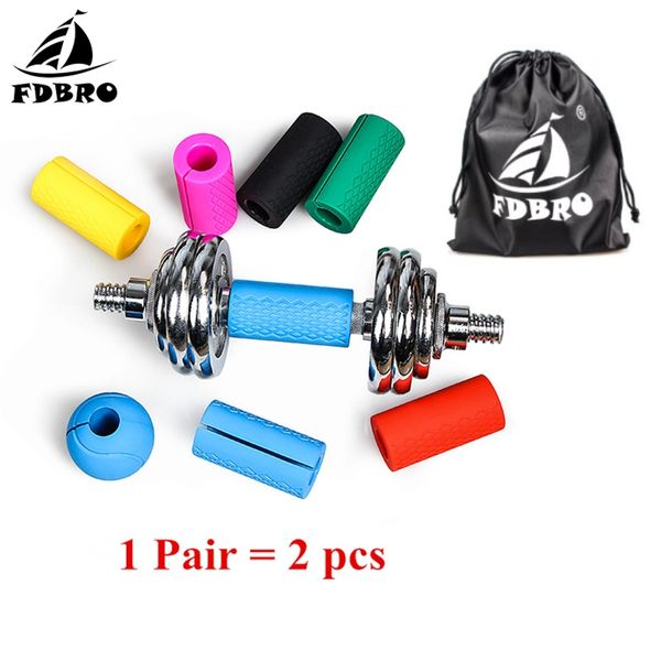 fdbro 1 pair barbell grips dumbbell kettlebell fat grip thick bar handles pull up weightlifting support anti-slip protect pad
fdbro 1 pair barbell grips dumbbell kettlebell fat grip thick bar handles pull up weightlifting support anti-slip protect pad