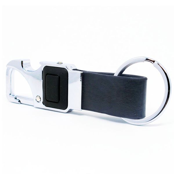 new fashion metal leather car key chain ring holder multifunctional tool keychain with led bottle opener man's strap keyholder, Silver
new fashion metal leather car key chain ring holder multifunctional tool keychain with led bottle opener man's strap keyholder, Silver