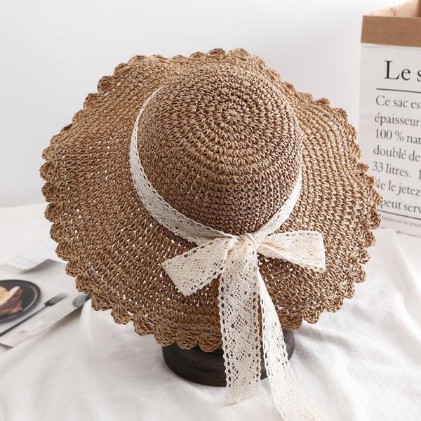 strap bowknot hat female summer travel big brim beach hat small fresh wild lace straw women casual bow tamazing 558, Blue;gray
strap bowknot hat female summer travel big brim beach hat small fresh wild lace straw women casual bow tamazing 558, Blue;gray