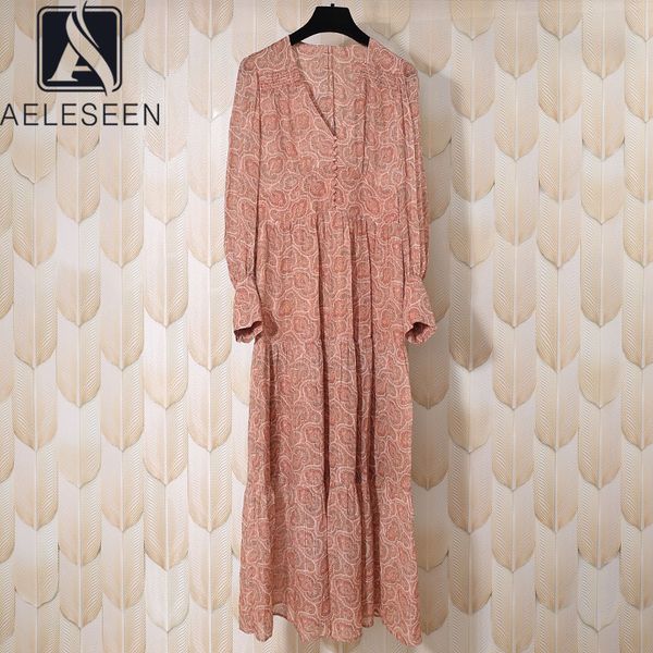 aeleseen fashion designer autumn long dress women elegant full sleeve print bohemian v-neck vintage party holiday long dress, Black;gray
aeleseen fashion designer autumn long dress women elegant full sleeve print bohemian v-neck vintage party holiday long dress, Black;gray