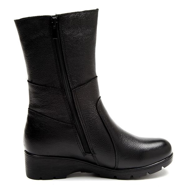 drkanol fashion crystal wedges women boots genuine leather mid calf plush winter warm snow boots women cotton boots female shoes 200916, Black
drkanol fashion crystal wedges women boots genuine leather mid calf plush winter warm snow boots women cotton boots female shoes 200916, Black