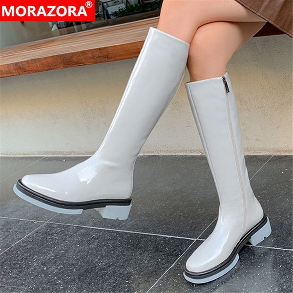 morazora 2021 new arrival women boots med heels square toe comfortable ladies shoes winter knee high boots black rice white
morazora 2021 new arrival women boots med heels square toe comfortable ladies shoes winter knee high boots black rice white
