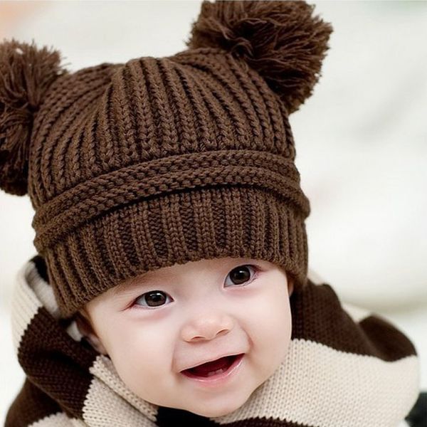 fashion newborn cute hats knitted warm bear round machine cap protects ear bonnet baby winter ear caps drop shipping 827, Yellow
fashion newborn cute hats knitted warm bear round machine cap protects ear bonnet baby winter ear caps drop shipping 827, Yellow