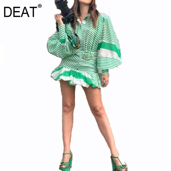deat 2020 new autumn and winter lantern sleeves green printed high waist mini length pullover turn-down collar dress wn39306l, Black;gray
deat 2020 new autumn and winter lantern sleeves green printed high waist mini length pullover turn-down collar dress wn39306l, Black;gray