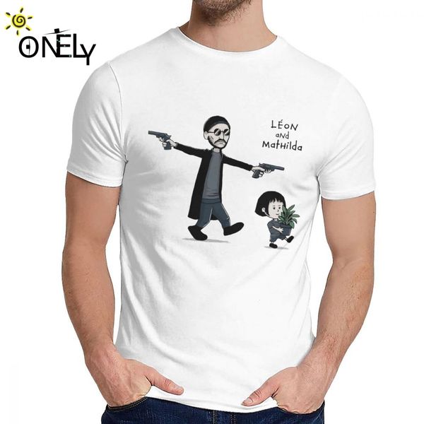 new the professional leon and mathilda t-shirt male slim organic cotton camiseta fashion crewneck
new the professional leon and mathilda t-shirt male slim organic cotton camiseta fashion crewneck