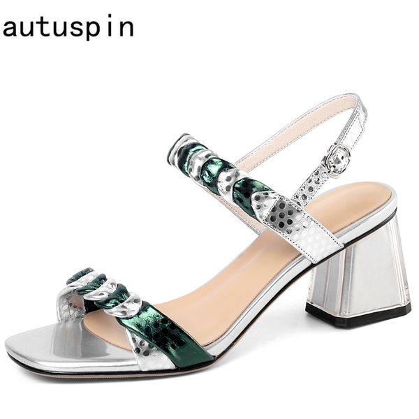 women fashion mixed colors buckle sandals summer cow leather basic sandals for ladies office party shoes woman plus size 33-41, Black
women fashion mixed colors buckle sandals summer cow leather basic sandals for ladies office party shoes woman plus size 33-41, Black
