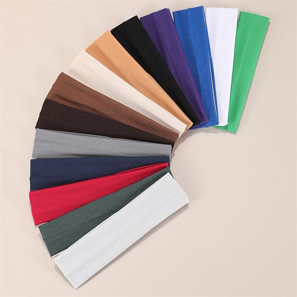 14pcs solid color sports headband knot elastic hair bands soft solid color girls hairband accessories twisted knotted
14pcs solid color sports headband knot elastic hair bands soft solid color girls hairband accessories twisted knotted