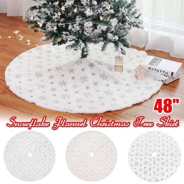 120cm snowflake flannel christmas tree skirt base cover blanket xmas mat cover home floor stands decor festive party supplies
120cm snowflake flannel christmas tree skirt base cover blanket xmas mat cover home floor stands decor festive party supplies