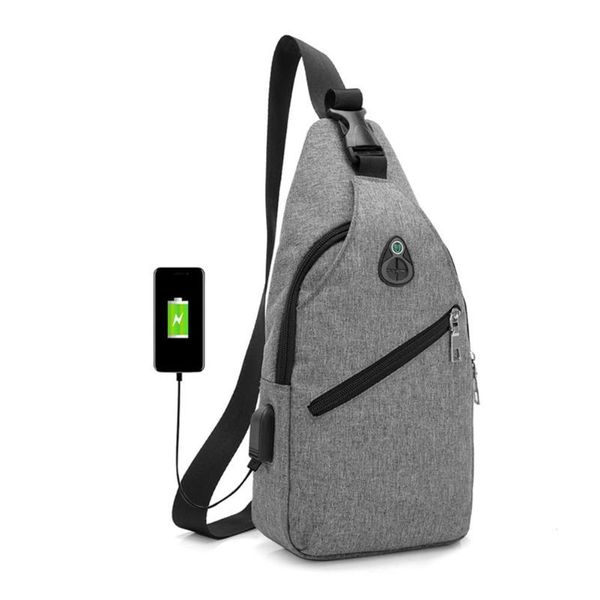men nylon chest pack single shoulder strap back pack shoulder handbag usb charging casual sports travel crossbody bags
men nylon chest pack single shoulder strap back pack shoulder handbag usb charging casual sports travel crossbody bags