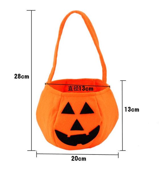 halloween trick or treat pumpkin candy bag basket cute non-woven handheld pumpkin bag for children
halloween trick or treat pumpkin candy bag basket cute non-woven handheld pumpkin bag for children