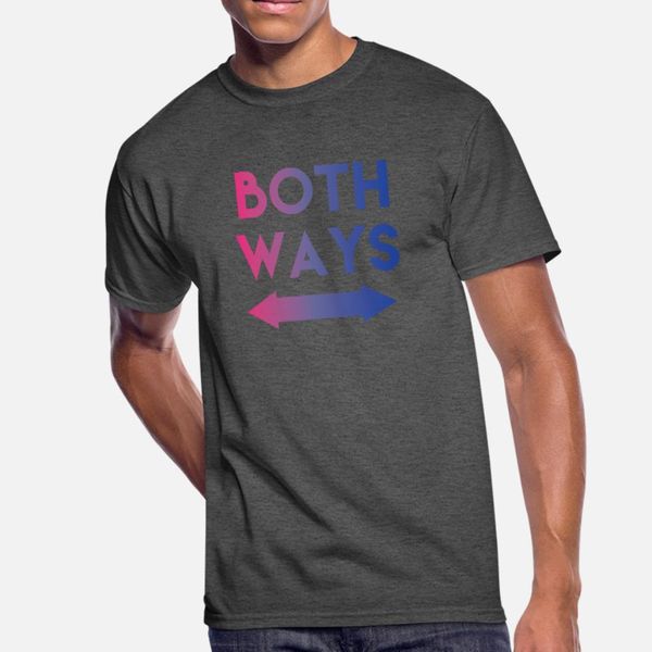 both ways bisexual t shirt men design tee shirt o neck letter interesting funny summer style vintage shirt
both ways bisexual t shirt men design tee shirt o neck letter interesting funny summer style vintage shirt