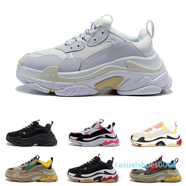 2020 triple s men women fashion luxury designer shoes platform sneakers black bred white red grey mens trainer casual vintage shoe c01
2020 triple s men women fashion luxury designer shoes platform sneakers black bred white red grey mens trainer casual vintage shoe c01