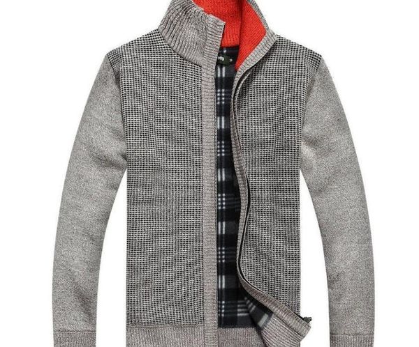 collar business hombres male father jacket coats mens sweater thich jacket knitted stand, Black;brown
collar business hombres male father jacket coats mens sweater thich jacket knitted stand, Black;brown