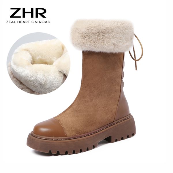 2020 chunky snow boots women warm plush platform winter ankle boots with fur lace up fashion ladies booties chunky botas mujer, Black
2020 chunky snow boots women warm plush platform winter ankle boots with fur lace up fashion ladies booties chunky botas mujer, Black