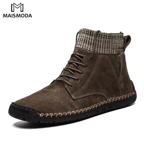 maismoda men winter shoes genuine leather with fur warm high outdoor male ankle boots sneaker size 39-48 yl637
maismoda men winter shoes genuine leather with fur warm high outdoor male ankle boots sneaker size 39-48 yl637