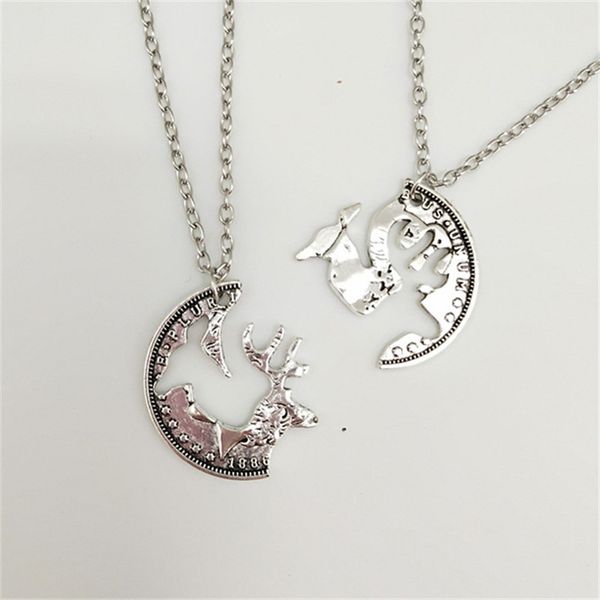 friends honey love couple pendant necklace 2 pcs/ set bff good friends friendship jewelry gift, Silver
friends honey love couple pendant necklace 2 pcs/ set bff good friends friendship jewelry gift, Silver