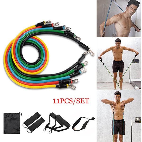 resistance bands fitness equipments workout latex 11pcs/set exercise pilates tubes pull rope expanders training
resistance bands fitness equipments workout latex 11pcs/set exercise pilates tubes pull rope expanders training