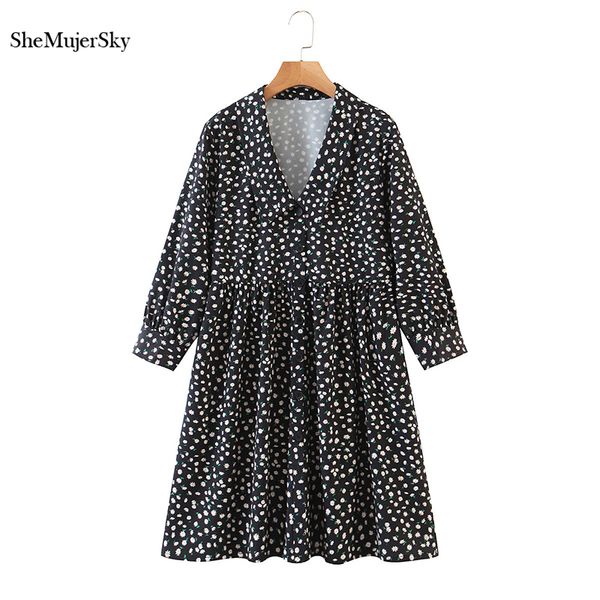 casual dresses shemujersky autumn long sleeve black dress women floral print v-neck buttons 2021 vestidos, Black;gray
casual dresses shemujersky autumn long sleeve black dress women floral print v-neck buttons 2021 vestidos, Black;gray