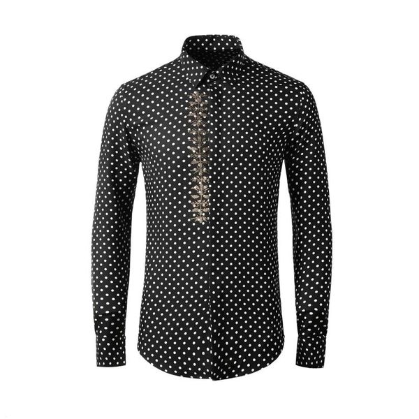new spring summer wave point stamping printing long sleeve men fashion polka dot 100% cotton plus size -4xl, White;black
new spring summer wave point stamping printing long sleeve men fashion polka dot 100% cotton plus size -4xl, White;black