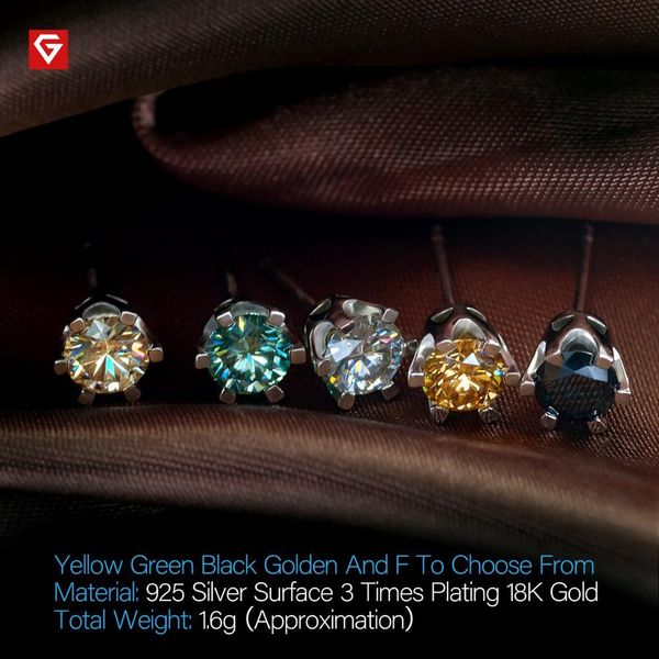 gigajewe ef total 1ct round cut diamond test passed moissanite 18k white gold plated 925 silver earrings woman girlfriend gift 200921, Golden;silver
gigajewe ef total 1ct round cut diamond test passed moissanite 18k white gold plated 925 silver earrings woman girlfriend gift 200921, Golden;silver