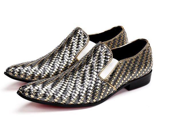formal woven fashion handmade mens dress shoes genuine leather luxury gold color wedding shoes men flats office for male, Black
formal woven fashion handmade mens dress shoes genuine leather luxury gold color wedding shoes men flats office for male, Black