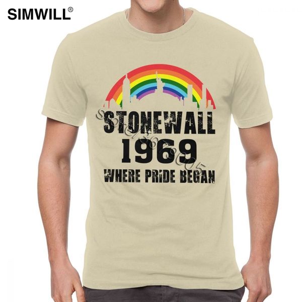 stonewall 1969 where pride began tees shirts retro urban 100% cotton t-shirt for men short sleeves o-neck t shirts
stonewall 1969 where pride began tees shirts retro urban 100% cotton t-shirt for men short sleeves o-neck t shirts