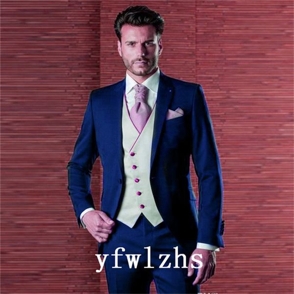 classic one button handsome groomsmen peak lapel groom tuxedos men suits wedding/prom man blazer ( jacket+pants+vest+tie) w531, Black;gray
classic one button handsome groomsmen peak lapel groom tuxedos men suits wedding/prom man blazer ( jacket+pants+vest+tie) w531, Black;gray