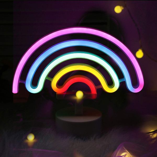rainbow neon sign led light with holder base usb/battery operated table night lamp for bedroom home party decorations gifts
rainbow neon sign led light with holder base usb/battery operated table night lamp for bedroom home party decorations gifts