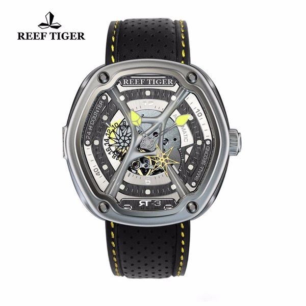 reef tiger/rt enjoy your live style dive watch luminous brand automatic watches nylon/leather/rubber available rga90s7, Silver
reef tiger/rt enjoy your live style dive watch luminous brand automatic watches nylon/leather/rubber available rga90s7, Silver