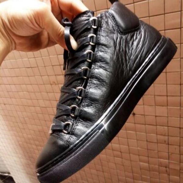 2020 men flats europe fashion brand elegant lace up high shoes men casual shoes genuine leather shoes comfortable designer, Black
2020 men flats europe fashion brand elegant lace up high shoes men casual shoes genuine leather shoes comfortable designer, Black