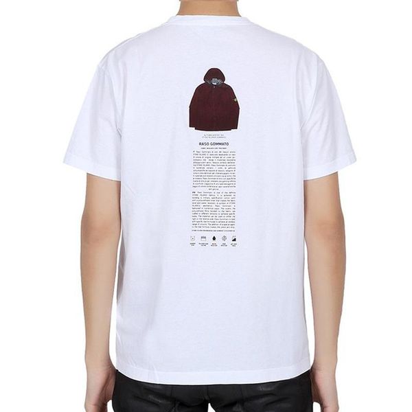 

19SS ARCHIVIO T-SHIRT TOPSTONEY Letter Logo Printing Tee Fashion Casual Loose Men Women Short-sleeved T-shirt HFSSTX0002