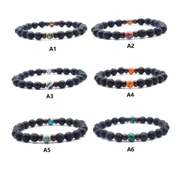 8mm natural black lava stone healing crystal stretch beaded bracelet women men fashion wood beads malachite round bracelets jewelry
8mm natural black lava stone healing crystal stretch beaded bracelet women men fashion wood beads malachite round bracelets jewelry
