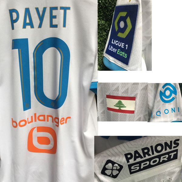 2020 om payet maillot with lebanese flag to honor beirut blast benedetto thauvin alvaro rongier mandanda jersey with full sponsor shirt, Black
2020 om payet maillot with lebanese flag to honor beirut blast benedetto thauvin alvaro rongier mandanda jersey with full sponsor shirt, Black
