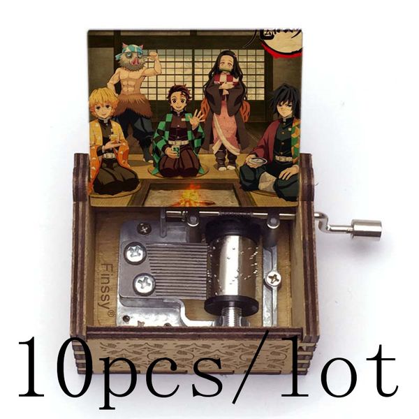 10pcs demon slayer:kimetsu no yaiba opeining music gurenge music box musical box hand cranked cosplay fans gift large stock, Silver
10pcs demon slayer:kimetsu no yaiba opeining music gurenge music box musical box hand cranked cosplay fans gift large stock, Silver