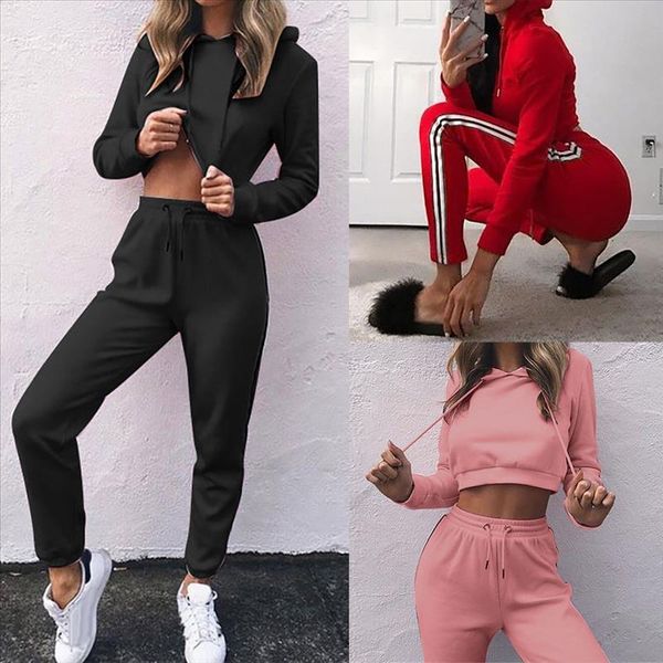 womens tracksuits 2 piece set reflection crop and pants fashion female loose long sleeve hoodies jogger pants sets femme, Gray
womens tracksuits 2 piece set reflection crop and pants fashion female loose long sleeve hoodies jogger pants sets femme, Gray