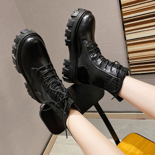 women shoes 2020 army ankle boots woman chunky heels gothic punk platform motorcycle boots for women ladies shoes botas, Black
women shoes 2020 army ankle boots woman chunky heels gothic punk platform motorcycle boots for women ladies shoes botas, Black