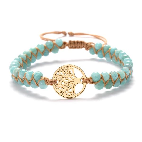 life tree bracelets amazonite stones handmade double layers beaded couple spiritual jewelry, Golden;silver
life tree bracelets amazonite stones handmade double layers beaded couple spiritual jewelry, Golden;silver