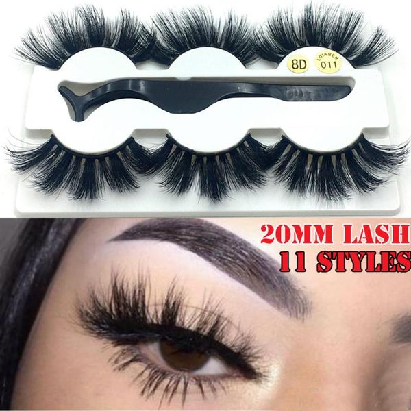 3 pairs 25mm 8d soft mink hair false eyelashes with tweezer natural long fluffy fake lashes handmade eyes extension makeup tools
3 pairs 25mm 8d soft mink hair false eyelashes with tweezer natural long fluffy fake lashes handmade eyes extension makeup tools