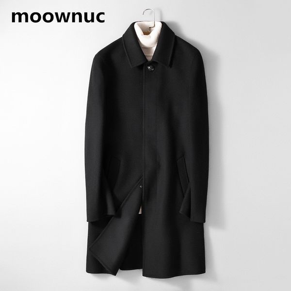 2020 new mens double-faced woolen coats men men's long trench overcoat autumn winter casual wool dress coat plus size m-3xl, Black
2020 new mens double-faced woolen coats men men's long trench overcoat autumn winter casual wool dress coat plus size m-3xl, Black