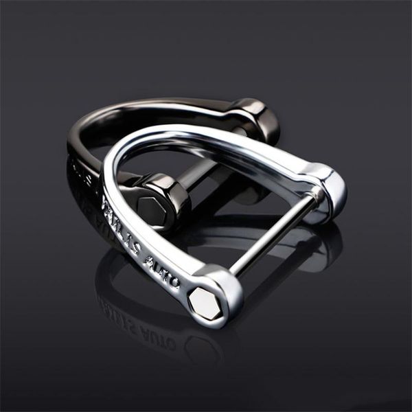 kukakey thick rod car keychain metal key rings interior accessories classic key ring d shape horseshoe holder keys chains, Silver
kukakey thick rod car keychain metal key rings interior accessories classic key ring d shape horseshoe holder keys chains, Silver