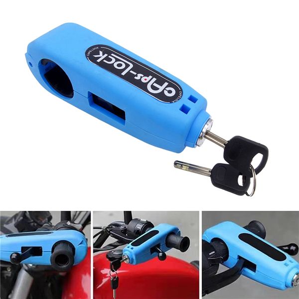 1 pcs universal motorcycle lock scooter handlebar safety lock brake throttle grip anti theft protection security locks
1 pcs universal motorcycle lock scooter handlebar safety lock brake throttle grip anti theft protection security locks