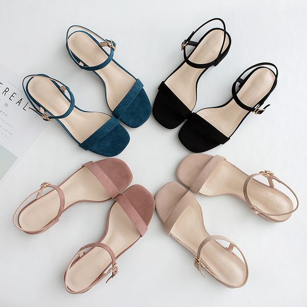 2020 women summer sandals shoes woman female flock ankle straps square hight heels elegant casual party wedding shoes lady pump, Black
2020 women summer sandals shoes woman female flock ankle straps square hight heels elegant casual party wedding shoes lady pump, Black
